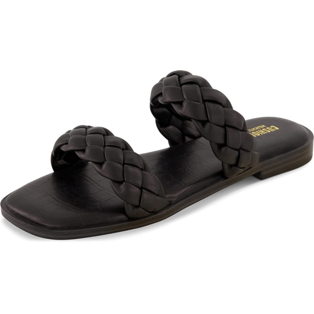 Cushionaire Braided Sandals